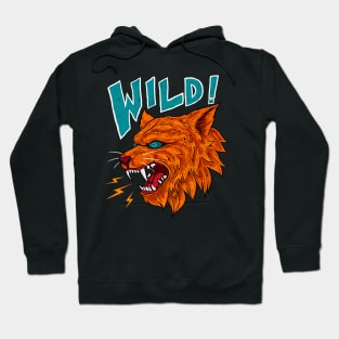 wild wolf Hoodie